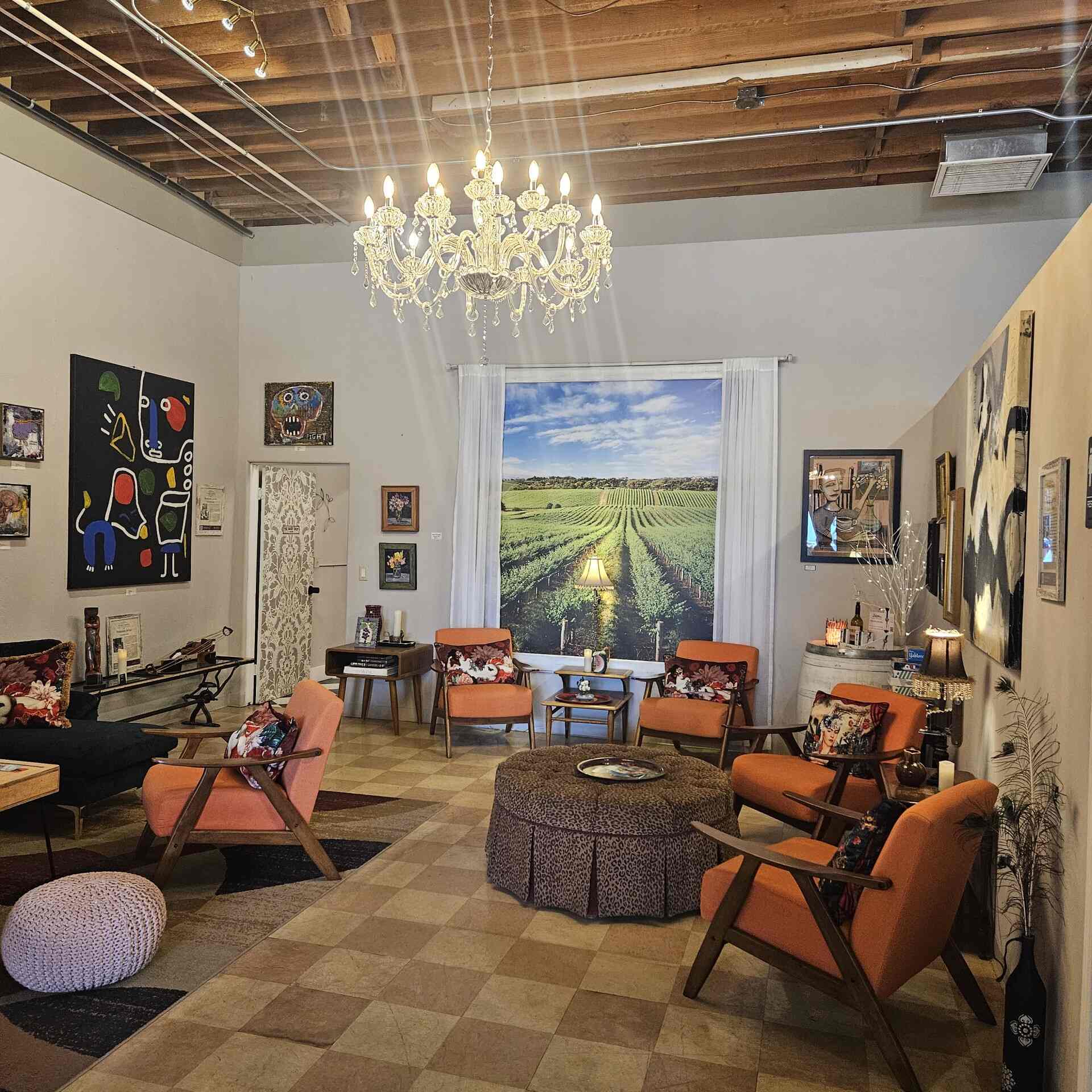 Eureka Room. The living room